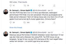 Angka ganjil, ditambah dengan berapa pun angka ganjil, hasilnya pasti genap. Mkek Sudah Panggil Dokter Samuel L Simon Hasilnya Republika Online