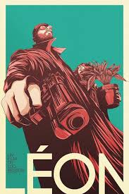 Leon 1994 1400 2106 By 17th Oak Vintage Posterler Retro Posterler Illustrasyon Posterleri
