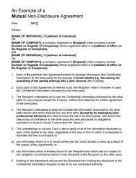 Pin On Non Disclosure Agreement Template