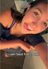 Poker Chips Resin Frat Cooler