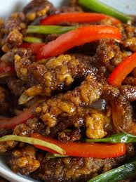 Order online from peking palace in spokane valley, online menu ,online coupons, specials , discounts and reviews. Crispy Shredded Beef Recipe Khin S Kitchen Chinese Cuisine