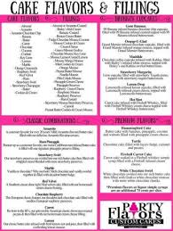 67 Trendy Cake Flavors And Fillings Combinations Cake Flavors Types Of Cake Flavors Birthday Cake Flavors