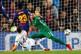 Manolas's goal vs barcelona view from stands crazy scenes and end of the match. Champions League Barcelona 4 1 Roma Breaks Go Barcelona S Way In Win Vs Roma Marca In English