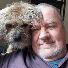 Matt Warrington pictured here with his beloved Nellie died suddenly