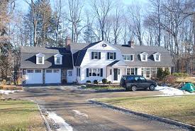 There is a 5 bedroom version of the home. Dutch Colonial Addition Alteration Ridgefield Ct By Demotte Architects