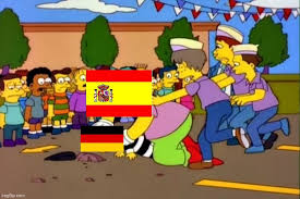 Funny pictures with spanish captions. Spain 6 0 Germany Imgflip