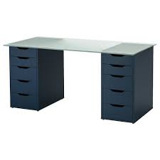 Glasholm Alex Table Glass Honeycomb Pattern Gray 58 1 4x28 3 4 Ikea Drawer Unit Ikea Honeycomb Pattern