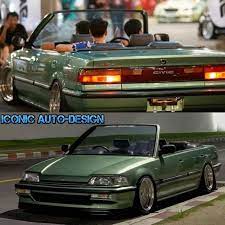 Barber89881089 Posted To Instagram Who Would Rock This Drop Top Honda Civic Ef Saloon I Know I Would Love To Have This Car With Just A Basic B16a Engine Run