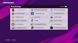 Solexconsult ttc wiener neustadt löst stockerau als meister der tischtennis bundesliga ab! Pes 2020 Ps4 Option File Tipico Bundesliga Soccerfandom Com Free Pes Patch And Fifa Updates