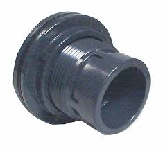 Outus 2 pieces pvc bulkhead fitting with plugs for rain barrels, aquariums, water tanks, tubs, pools (3/4 inch+4 mm thick silicon seal gaskett, dark grey). Spears Pvc Bulkhead Tank Fitting 1 In Pipe Size Fnpt X Socket Connection Type 3fmz2 8171 010 Grainger