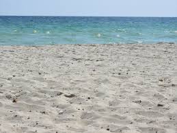 Beautiful Sandy and Clear Water Beach, Djerba Island, Tunisia Stock Photo