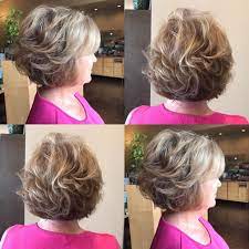 Feathered Bronde Bob Over 60 Short Hair With Layers Over 60 Hairstyles Hair Styles