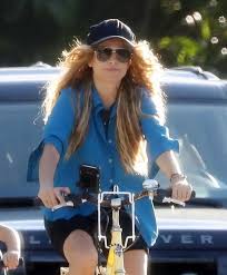 Quiero lo mejor para ti. Paulina Rubio Riding A Bike Miami 06 15 2020 Celebmafia