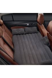 Hayatinizi Kolaylastirin Shibo Sisme Araba Koltugu Yatagi Siyah Otomobil Arka Koltuk Icin Sisme Yatak Pompa Hediyeli Trendyol