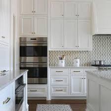 White And Gold Mosaic Kitchen Backsplash Tiles Wall Oven Kitchen Replacing Kitchen Countertops Diy Kitchen Countertops