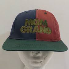 Vintage Mgm Grand Las Vegas Sanpback Truckers Baseball Cap Hat By Louisandrileys On Etsy Mgm Grand Las Vegas Trucker Cap Hats