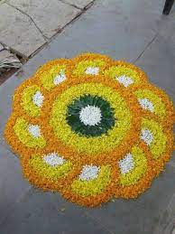 Pin By Manisha Chauhan On Pottery Rangoli Designs Flower Small Rangoli Design Pookalam Design