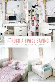 How To Create A Craft Room Guest Room Combo Guest Room Office Combo Office Craft Room Combo Guest Bedroom Office