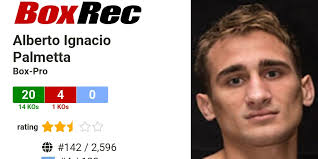 BoxRec: Alberto Ignacio Palmetta