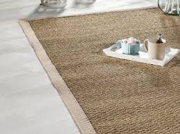 Tapis Jonc De Mer Avec Ganse En Coton Montauk Beige 200x290cm Tapis Jonc De Mer Revetement Mural Douche Jonc De Mer