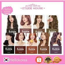 I am reviewing etude house hot style bubble hair coloring 10pk pink hazelnut. Etude House Hot Style Bubble Hair Coloring 2020 Renewal Shopee Malaysia