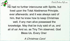 God bless us, every one! He Had No Further Intercourse Charles Dickens Info