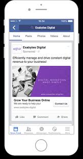 Professional ads in a flash. Facebook Advertising Exabytes Digital