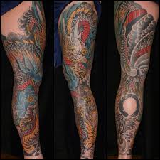 Corey miller does a 7 hour tattoo of a dragon and a tiger on la ink. Traditional Japanese Dragons And Tiger Leg Sleeve By Ahmed Eldarrat At Trader Bob S Tattoos St Louis Mo Leg Sleeve Tattoo Sleeve Tattoos Tattoos