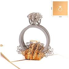 The information does not usually directly identify you, but it can. Buy Handmade 3d Pop Up Card Diamond Ring Card Wedding Anniversary Gifts For Couple Wedding Invitation Card Valentines Cards Creative Greeting Cards Birthday Card Online In Vietnam B07ybksljy