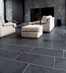 Living Room Tile Indoor Floor Slate Ardosia Rubicer Living Room Tiles Tile Floor Living Room Black Floor Tiles