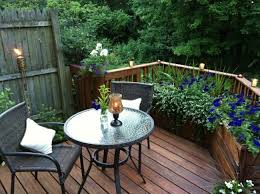 Holz Blumentopfe Gelander Balkonmobel Terassenentwurf Deck Dekoration Kleiner Hinterhof Terrasse