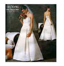 2000s Vogue Wedding Dress Patterns Vera Wang Fit Flare Bridal Gown Designer Vogue 25 Vogue Wedding Dress Patterns Vogue Dress Patterns Bridal Sewing Patterns