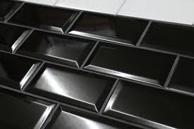 Metro fliesen küche türkis joyce. Wandfliesen Metro Fliese 15x7 5 Schwarz Glanzend Wand Fliesen Mit Facette Ebay