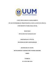 Maybe you would like to learn more about one of these? Ajinomoto Malaysia Berhad Docx Unit Pengajian Luar Kampus Pusat Pendidikan Profesional Dan Lanjutan Pace Universiti Utara Malaysia Bwff2033 Course Hero