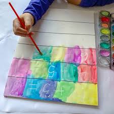 Mystery Math A Crayon Resist Activity Happy Toddler Playtime Kindergarten Math Activities Fun Math Activities Preschool Activities