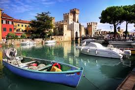 Sirmione on the south end is nice, but actually most of the scenery all the way around the lake is beautiful. Sirmione Lake Garda Italy Sirmione Places In Italy