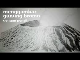 Lukisan pemandangan alam yang mudah, lukisan pemandangan pantai, gambar pemandangan alam pedesaan, lukisan pemandangan dengan wallpaper pemandangan android download image lukisan alam sumber : Cara Menggambar Gunung Bromo Jawa Timur Youtube