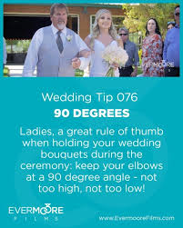 The 90 Degree Rule For Wedding Bouquets Make Sure Your Flowers Don T Hide Your Dress Www Evermoorefilms Com Wedding Day Tips Wedding Tips Insta Wedding