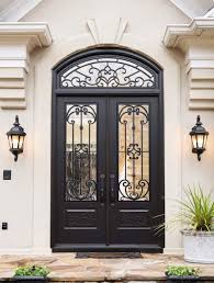 Arched iron entry doors , iron door design pictures , modern wrought iron doors , wrought iron entry doors , wrought iron single entry doors , customers choice of obstructed view glass , iron doors come with lockset , iron. Iron Door Masterpiece Doors Custom Composite Entry Doors