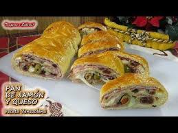 Pan De Jamon Y Queso Para Navidad Receta Venezolana Delicioso Youtube Pan Con Jamon Jamon Y Queso Recetas Venezolanas