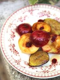 Fruits Grilles A La Plancha Recette Recettes De Cuisine Recette Recette Plancha