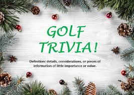 Research has found that knowledge seekers who have a tendency to solve random trivia questions and answers are comparatively smart and brighter with common sense. Golf Quiz Questions Archives