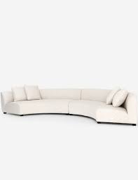 Beautiful collection of 25 contemporary curved and round sectional sofas includes modern with this gallery, we aim to give you a broad cross section of curved and round sectional sofas from a variety. Saban 2 Piece Curved Sectional Sofa