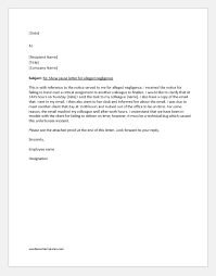 I received your letter of allegation today, and i very much want to clear things up. Show Cause Letter Replies For Various Situations Word Excel Templates
