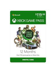 Amazon Com Xbox Game Pass 12 Month Membership Digital Code Video Games