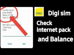 Please share your tips or links if you manage to hack digi infinite plans to share your unlimited mobile internet hotspot data with your mac, macbook, laptop etc. How To Check Digi Internet Quota Balance