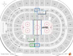 Tampa Bay Lightning Amalie Arena Seating Chart