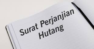 16 Contoh Surat Perjanjian Hutang Piutang Paling Lengkap Berbagi Berbagai Cara
