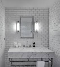 There are many shades of grey (50?) that need to be thought upon: White Marble Tile With Light Grey Grout Novocom Top