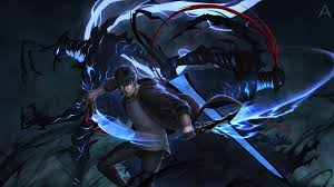 One day the globe transformed into a game. 341897 Solo Leveling Manhwa Anime Beru Sung Jin Woo 4k Wallpaper Mocah Hd Wallpapers